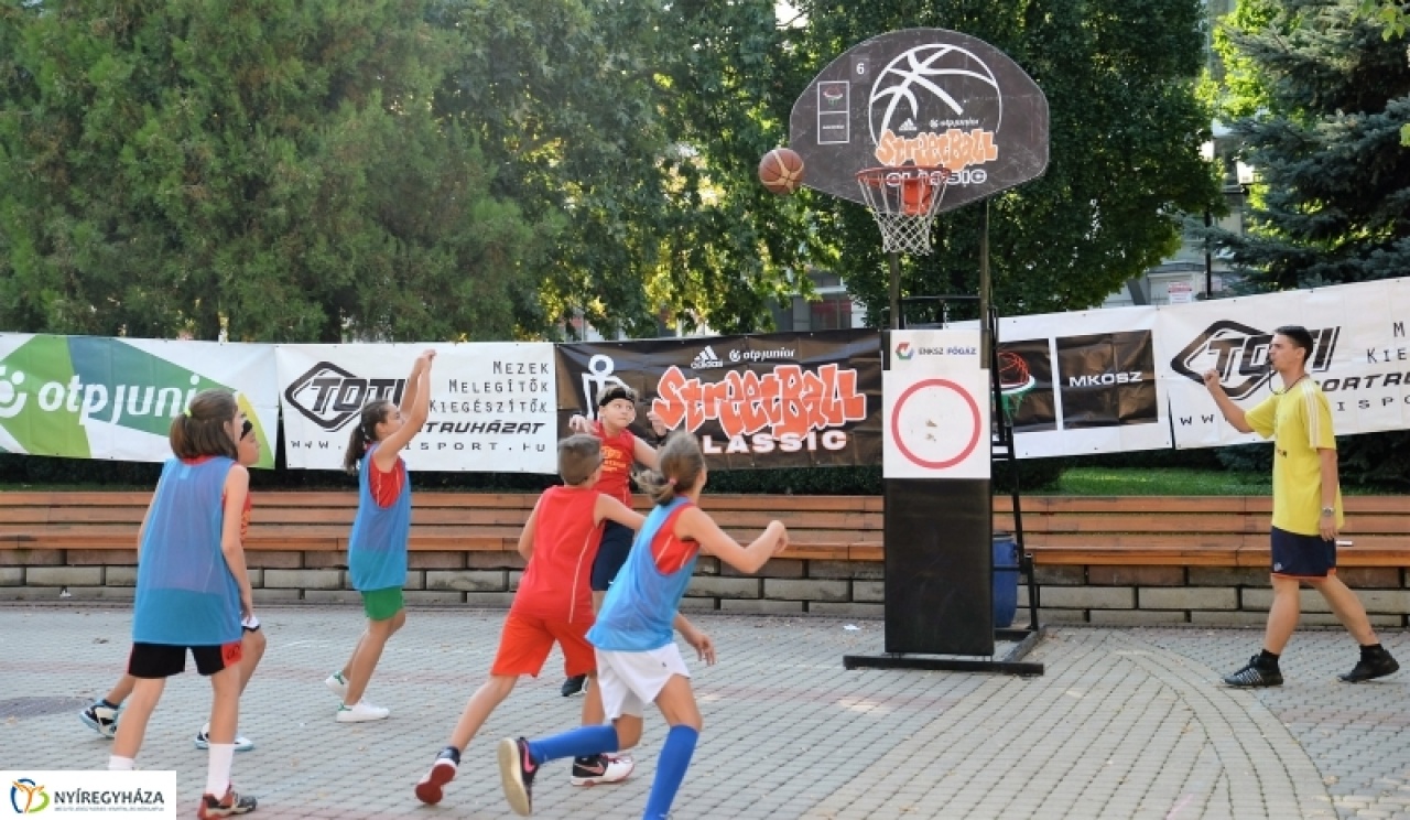 Streetball a Kossuth téren 