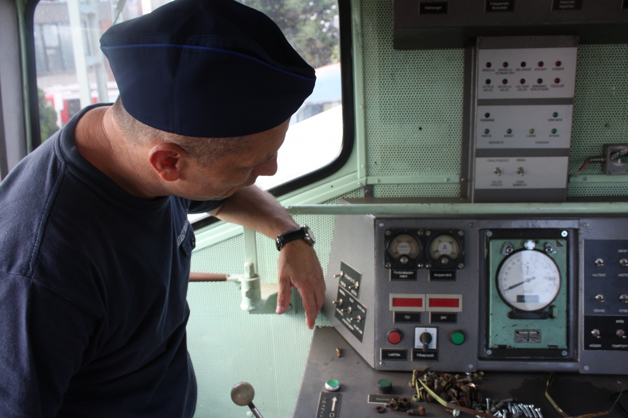 A mozdonyokkal ismerkedtek