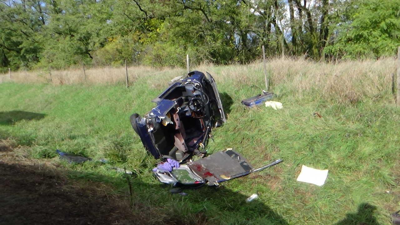 Súlyos baleset a 38-as főúton