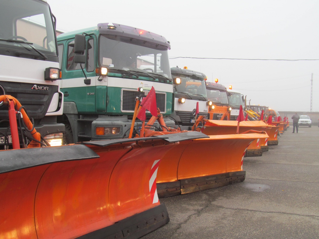 Téli gépszemle – Készülnek a hóra