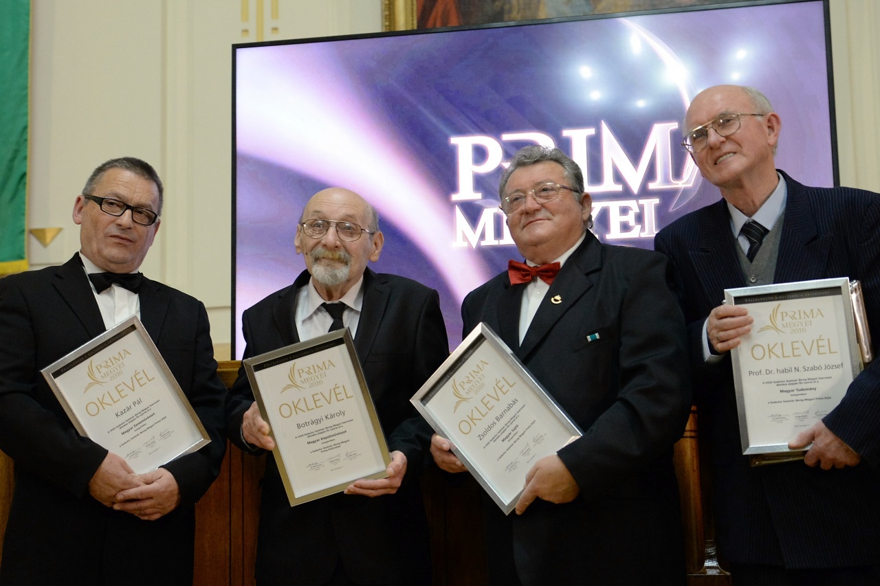 A 11. alkalommal adták át a megyei Prima-díjakat