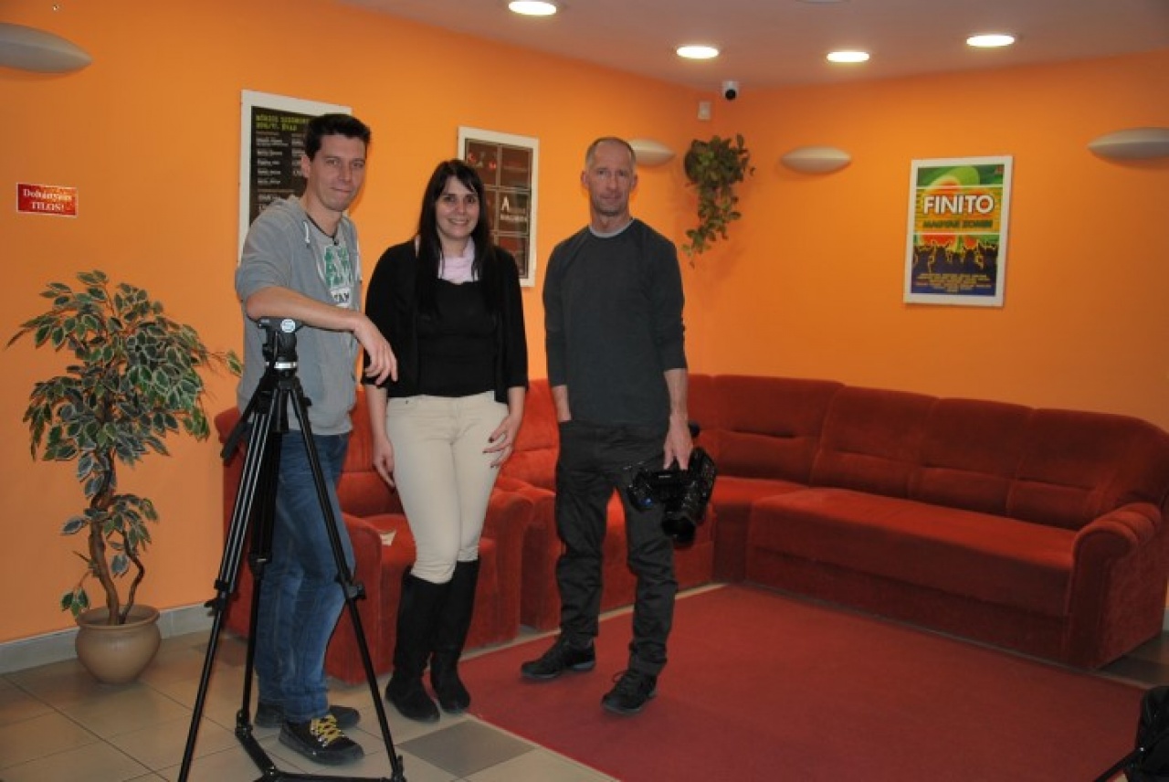 A TV2 a Móricz Zsigmond Színházban forgatott