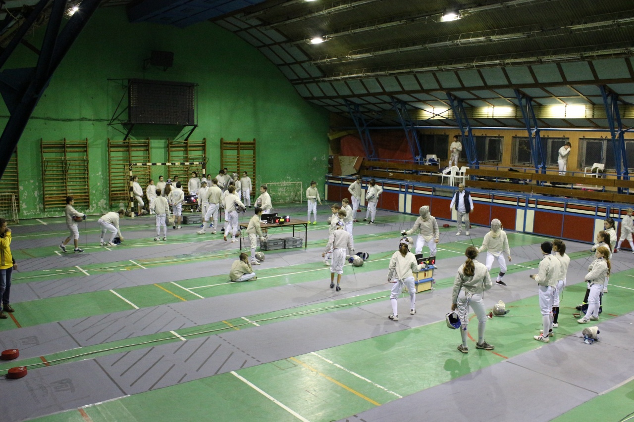 Edzőtáborban a vívók