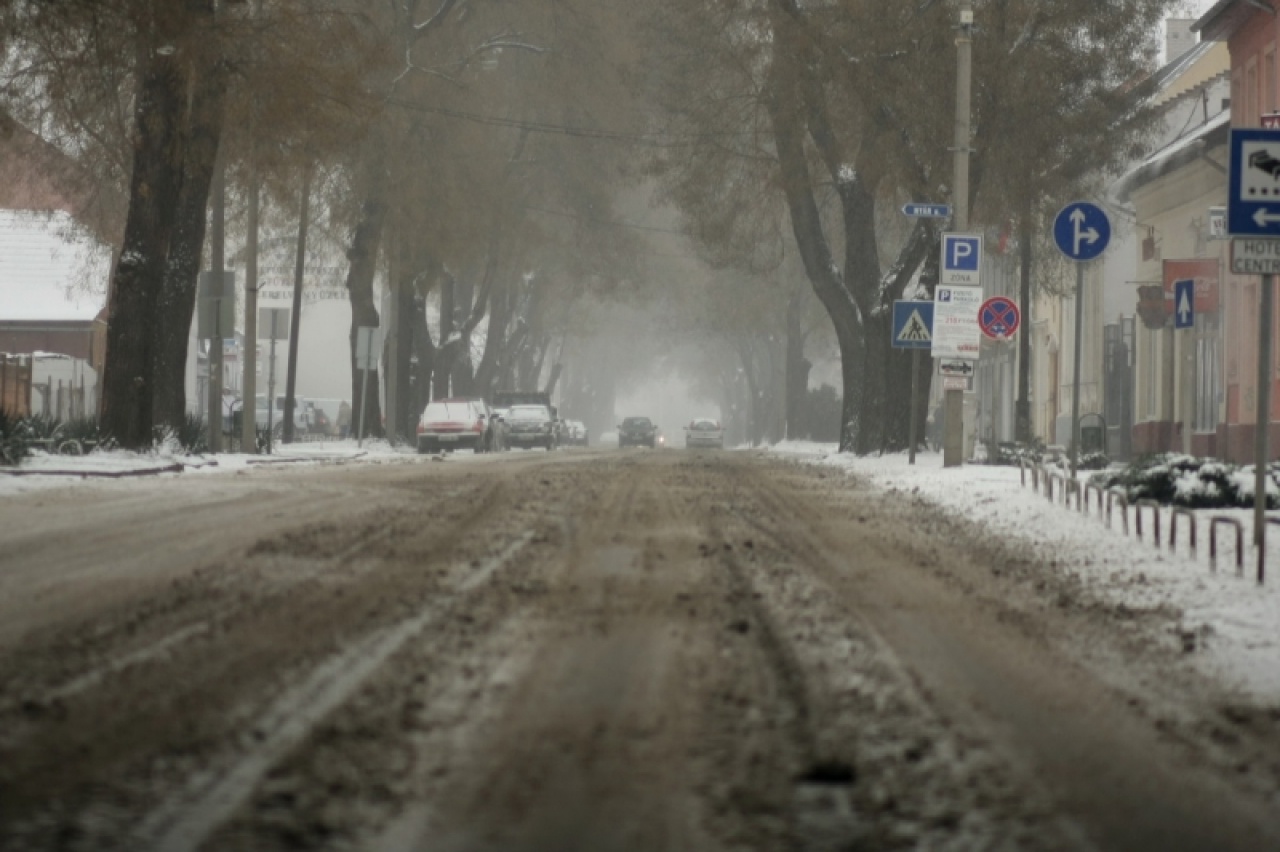Nyíregyházán is dolgoznak a hókotrók