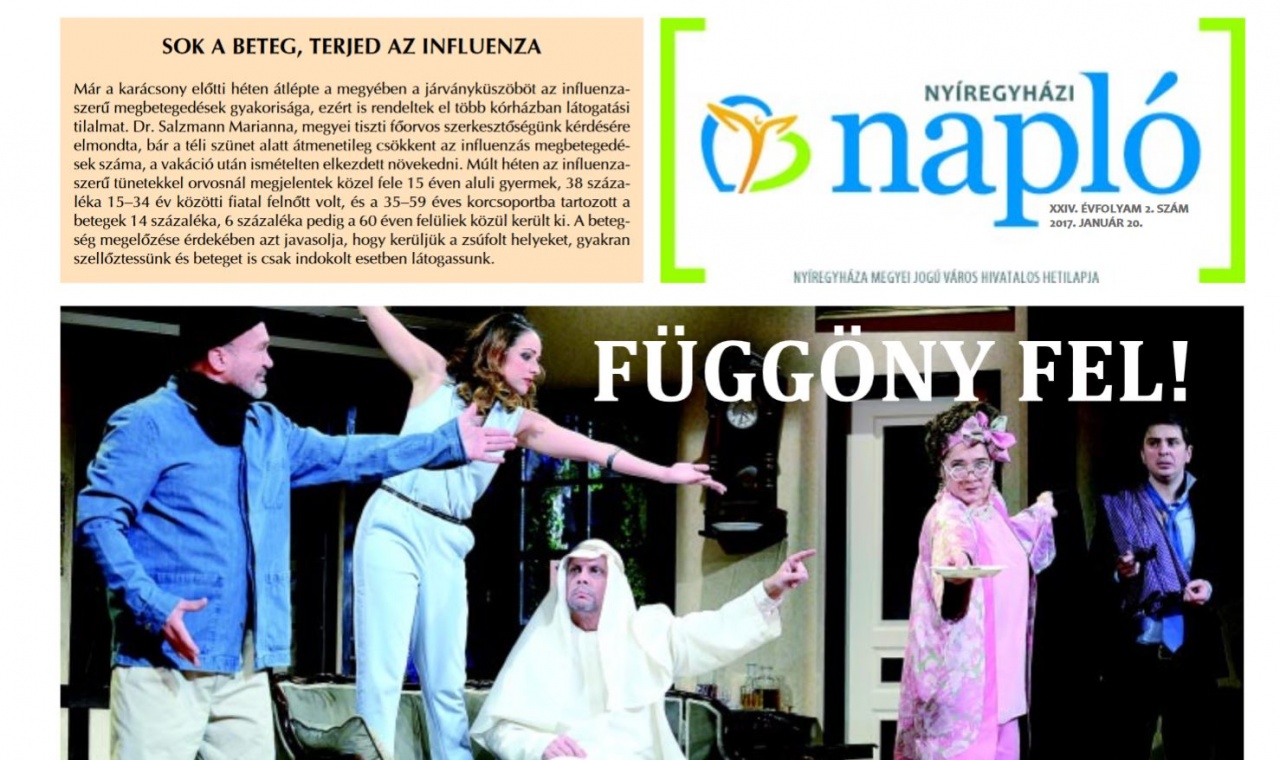 Csúszik a heti Nyíregyházi Napló