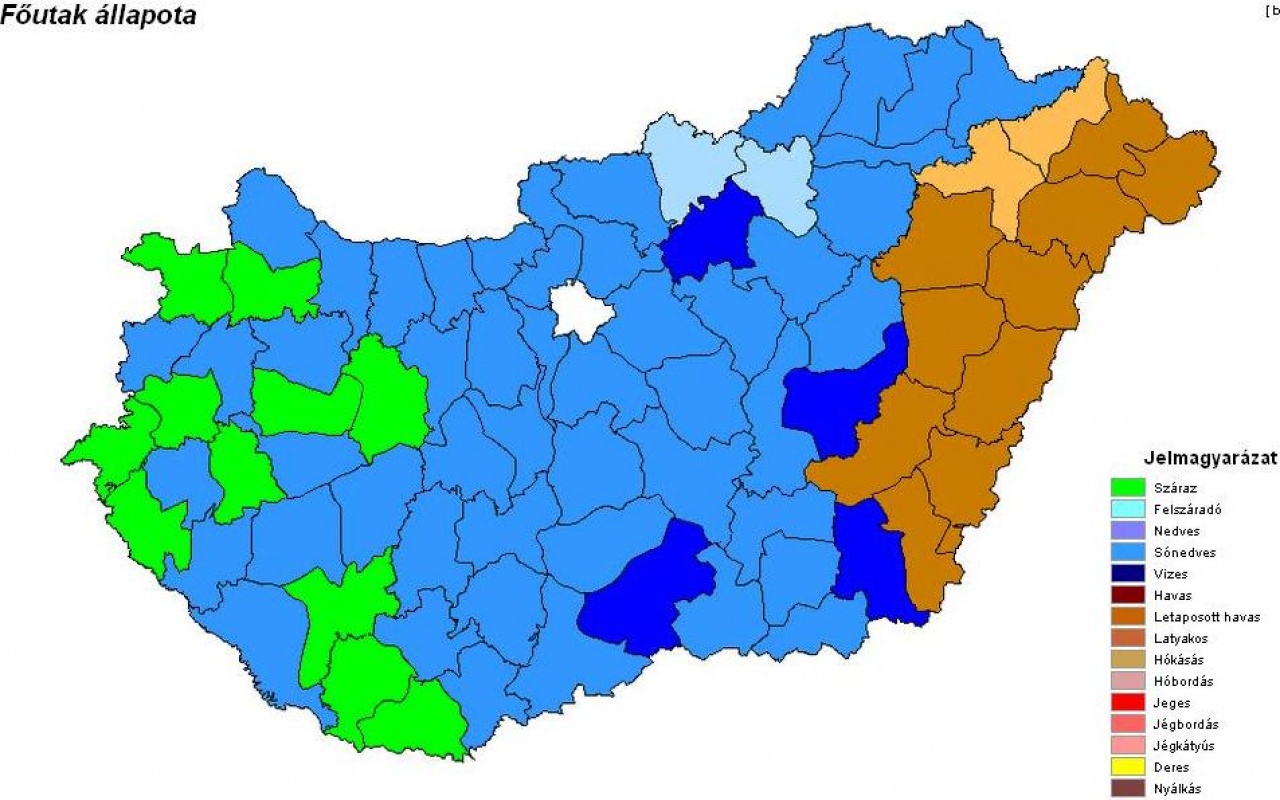 Napközben olvadni fog – Nem okozott fennakadást a hó