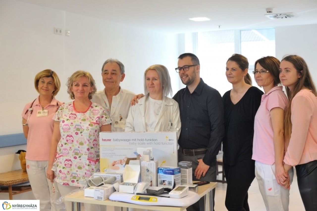 Adomány a gyermeksürgősséginek