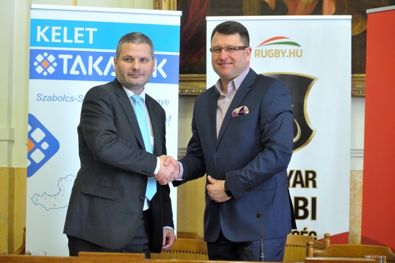 Válogatott rögbimeccs a megyében