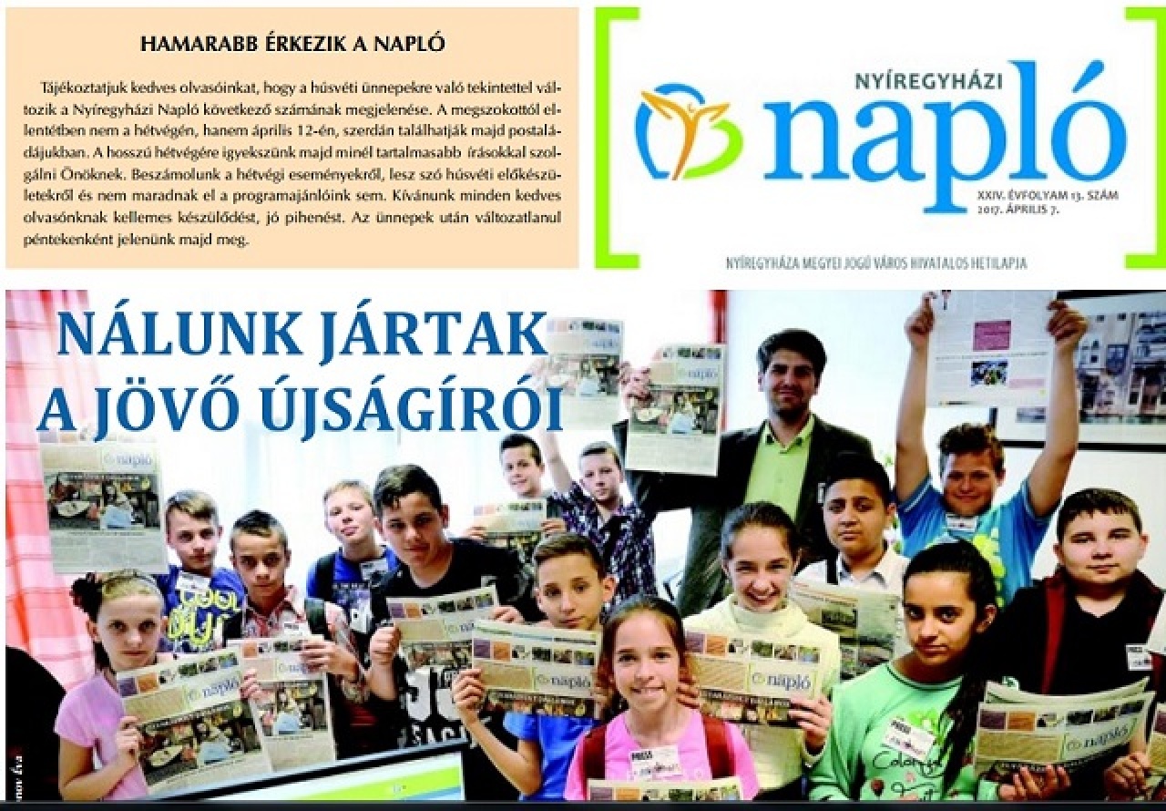 Hamarabb érkezik a Napló