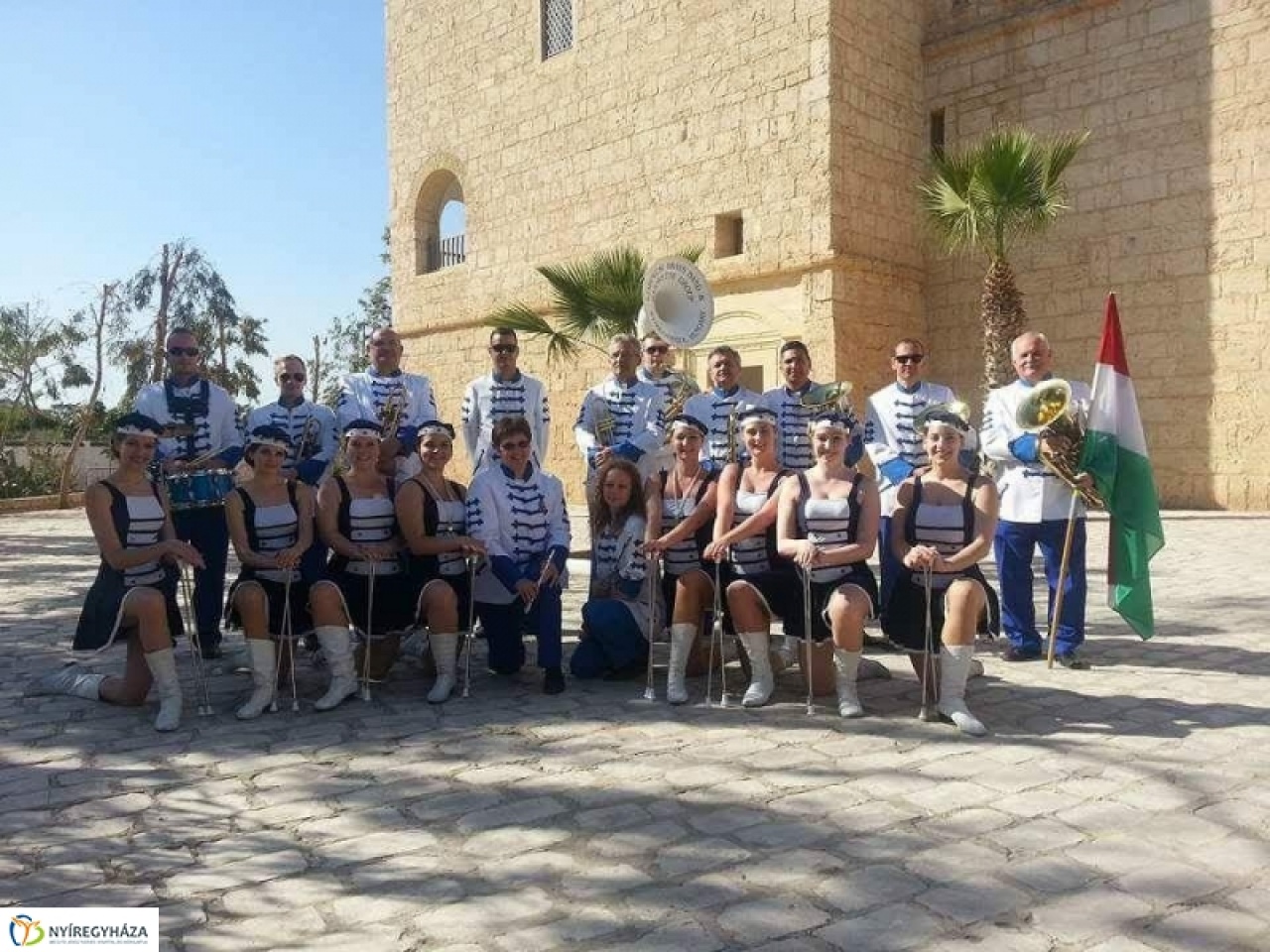 Tunéziában voltak a fúvósok