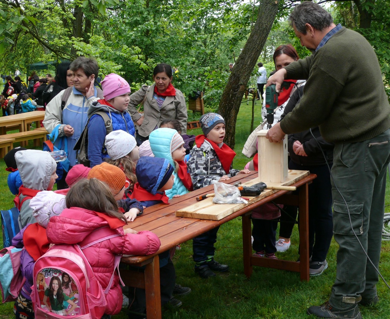 A természettel ismerkedtek a nyíregyházi gyerekek