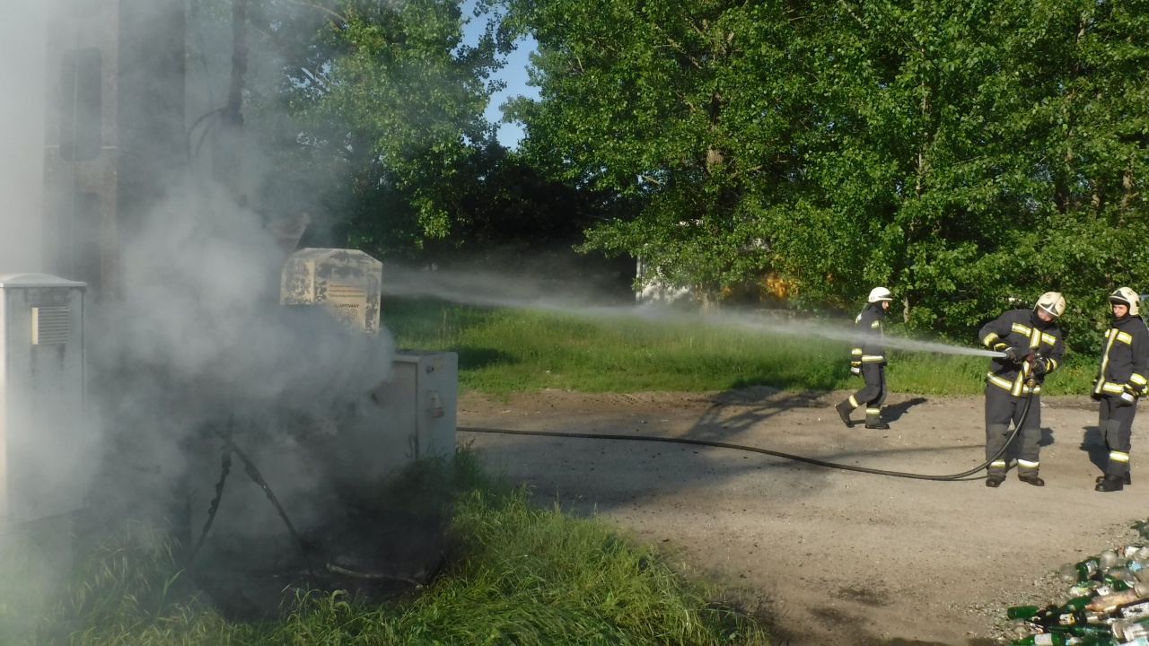Kigyulladt a transzformátor
