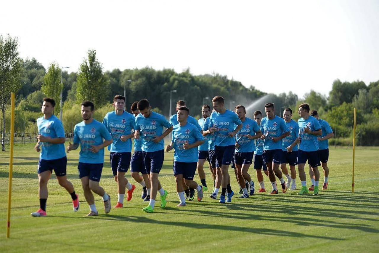 Edzőtáborban a Szpari