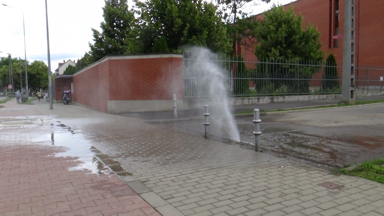 Tisztítják a csapadékelvezetőt