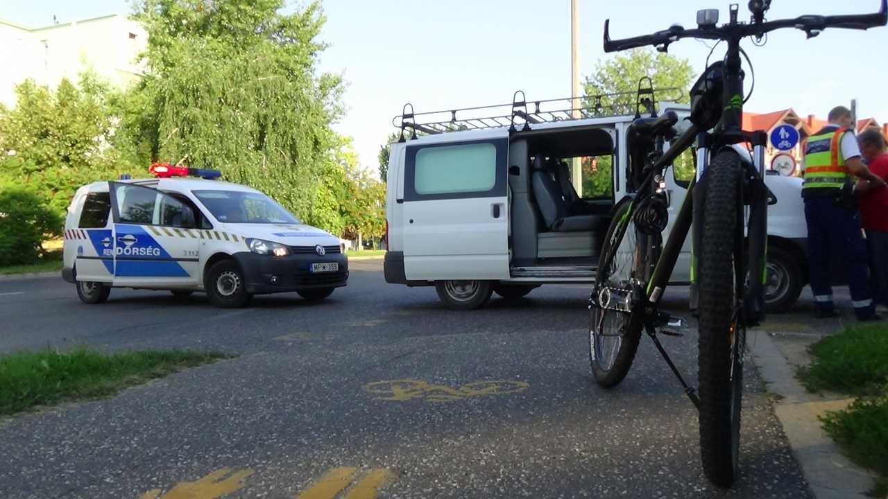 Baleset a Semmelweis utcán