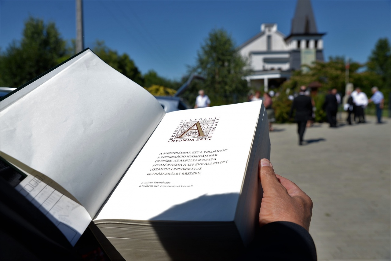 Nyíregyházán a Vizsolyi Biblia