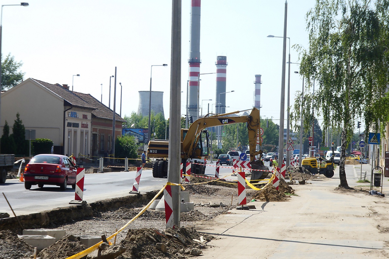 Útfejlesztések a város több pontján