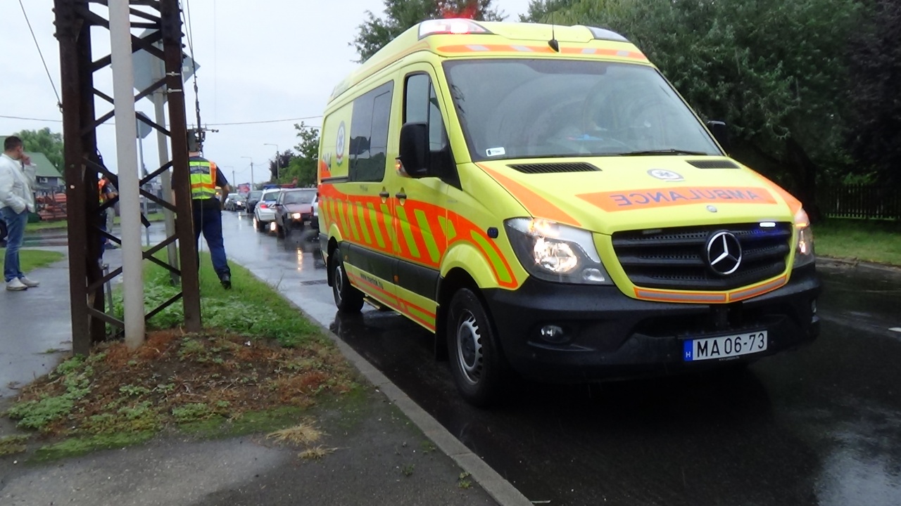 Személyi sérüléssel járó baleset a Kállói úton