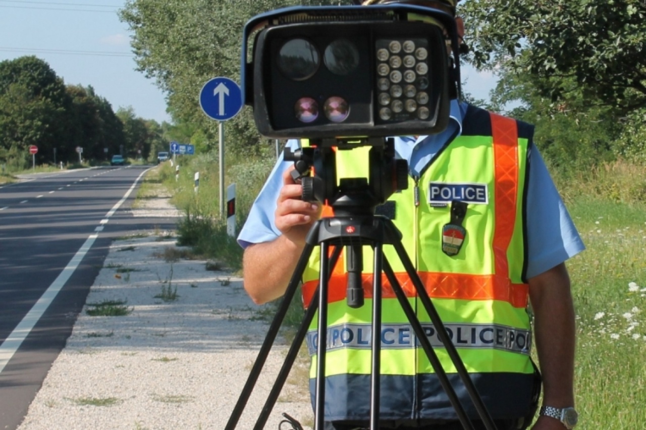 Sebességmérések Szabolcs-Szatmár-Bereg megyében