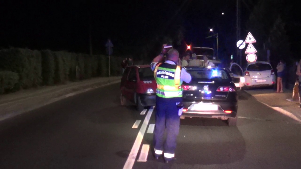 Rendőrjárőrök elől próbált menekülni