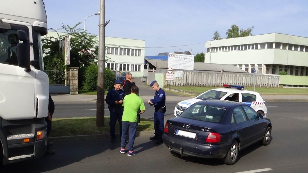 Baleset a Vasgyár utcán