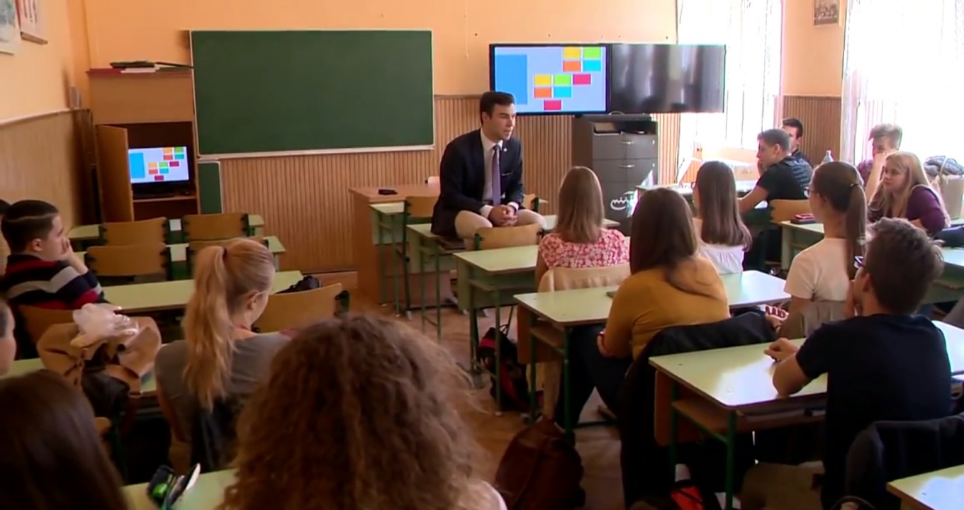 Nyíregyházán tartott előadást az első ENSZ Ifjúsági Küldött