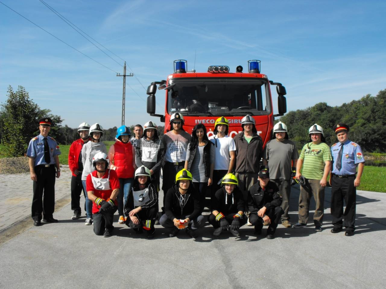 Csarodán vizsgáztak