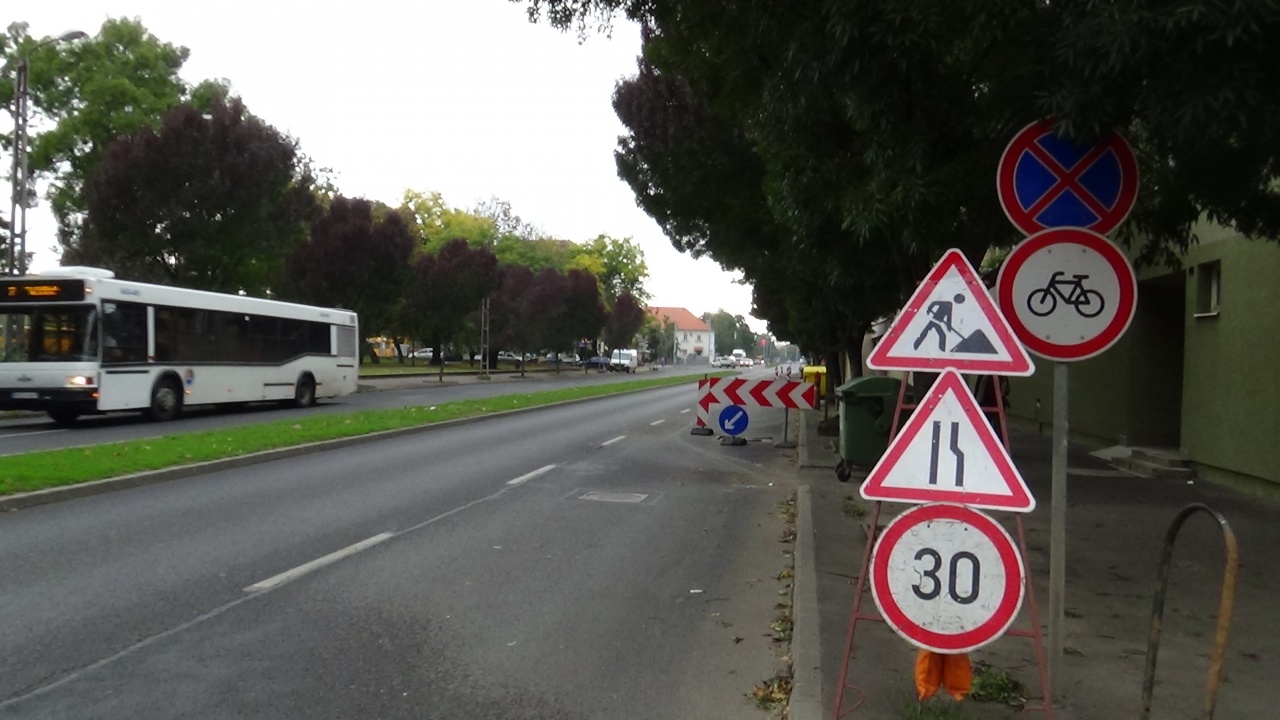 Forgalomkorlátozás a Petőfi utcán