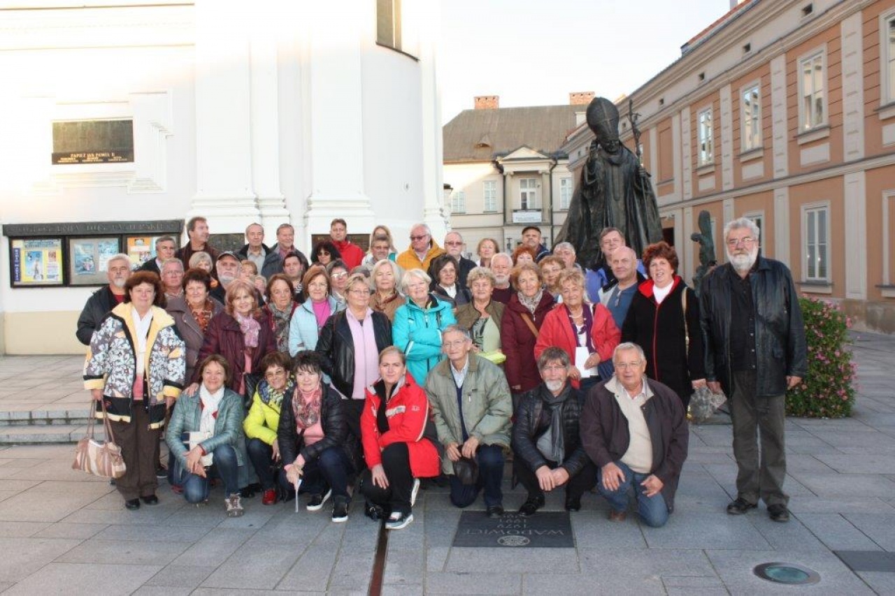 Koncerten a lengyel pápa szülővárosában