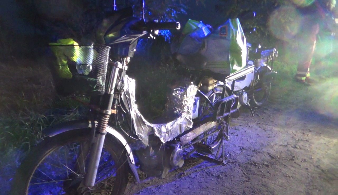 Kórházban a robogót vezető nő