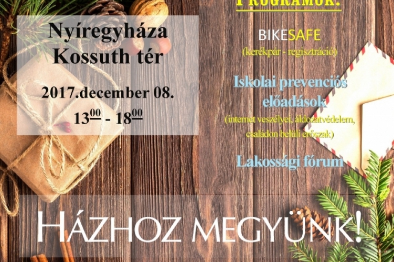 Házhoz megyünk! – Országos kampány Nyíregyházán