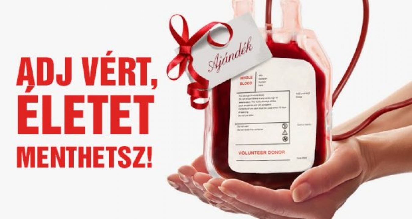 A legjobb karácsonyi ajándék: véradás