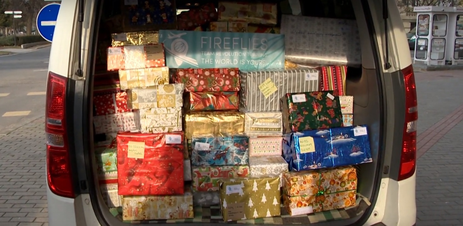 Karácsonyi ajándékcsomagok átadására került sor a Jósa András Múzeumban