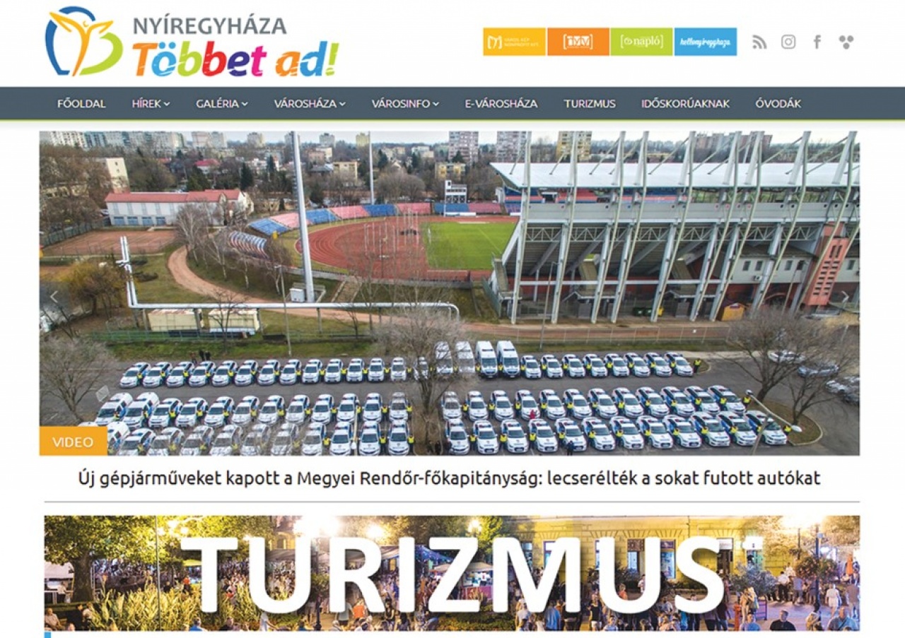 Szebb, modernebb a városi weblap
