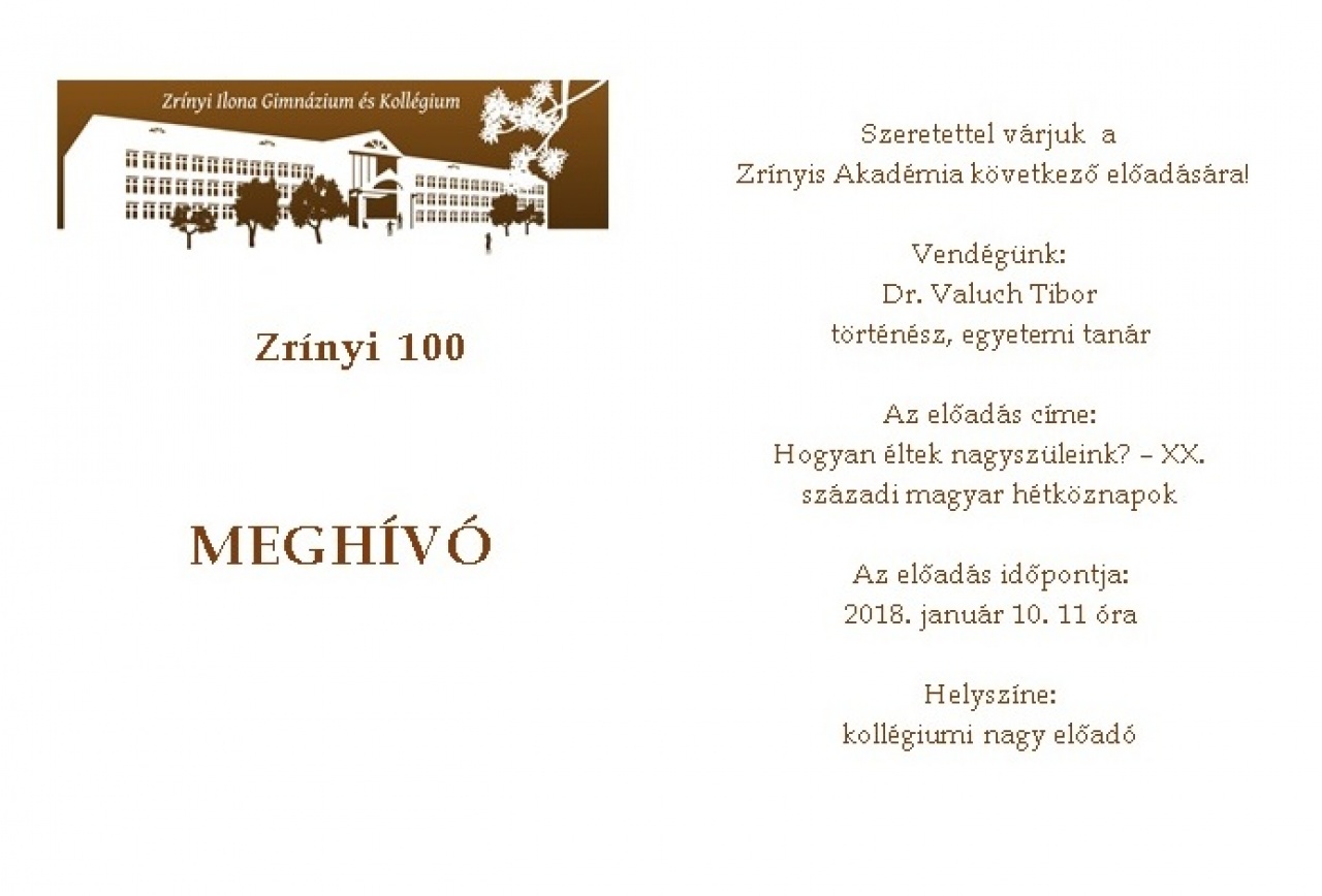 Hogyan éltek nagyszüleink? – Előadás a XX. századi magyar hétköznapokról
