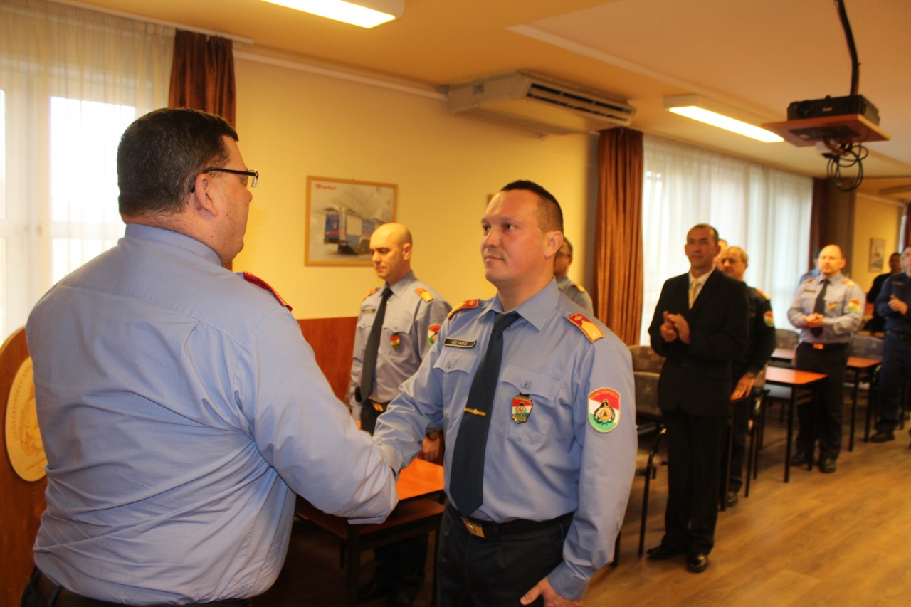 Elismerés és előléptetések a megyei igazgatóságon