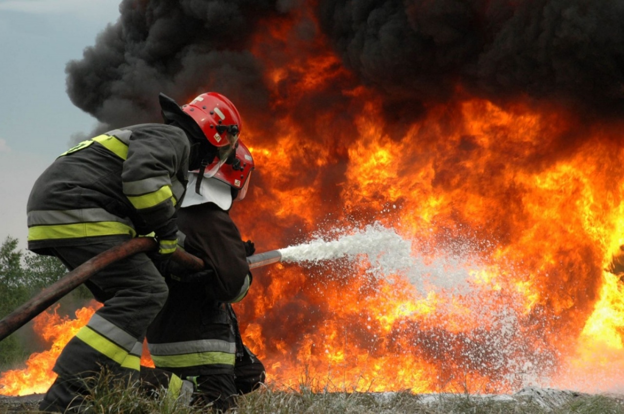 Kazánház tűz Balkányban