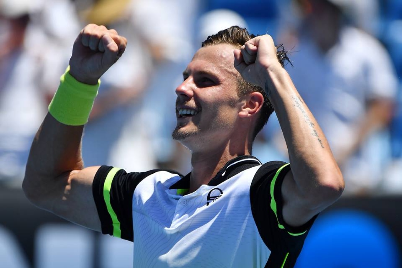 Federerre várva - Fucsovics Márton a 16 közé jutott Ausztráliában!!!!!!