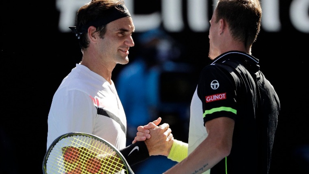 Lehetett látni, hogy Federer tiszteli Fucsovicsot