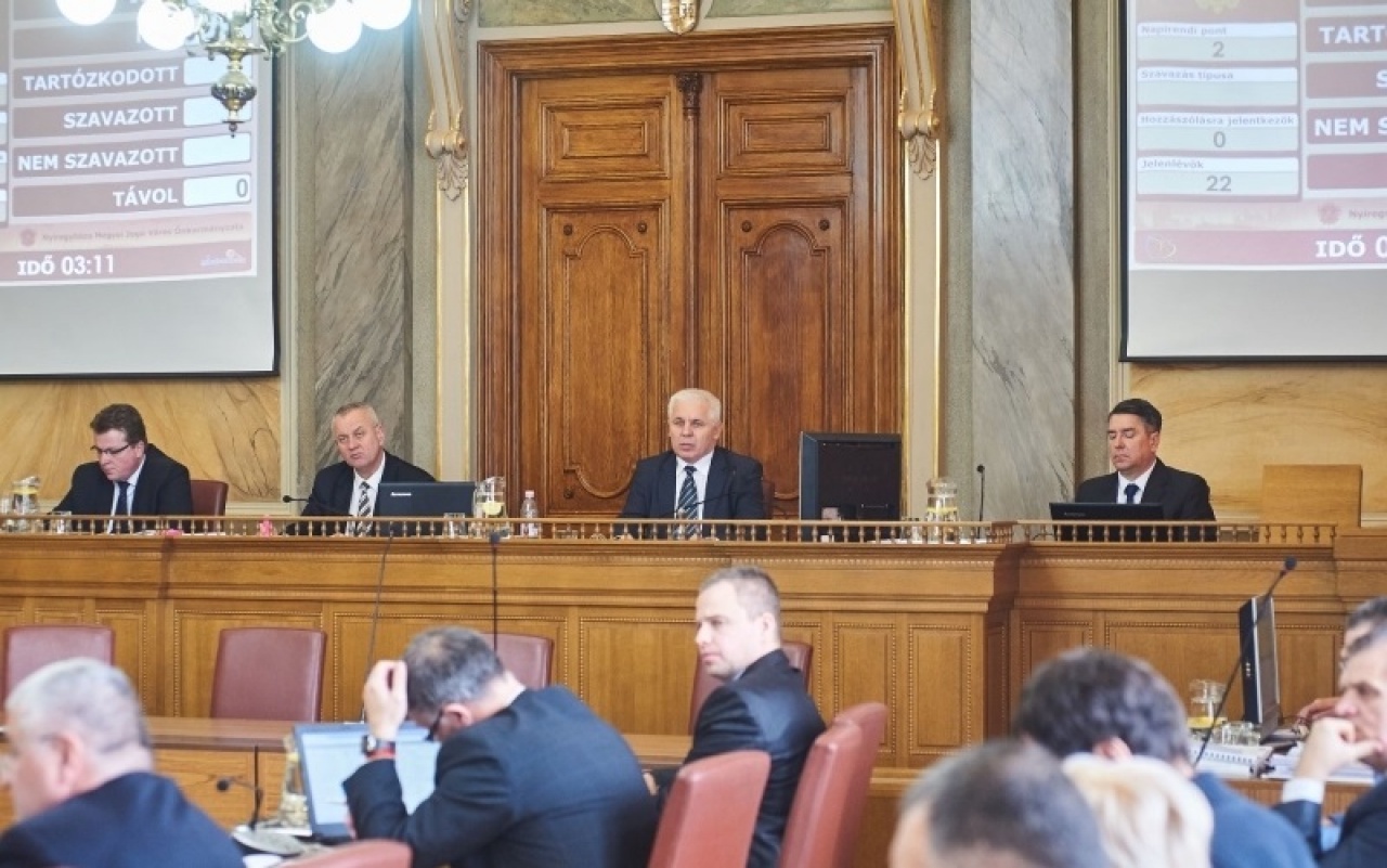 Közgyűlés – Elfogadták Nyíregyháza idei, több mint 73 milliárd forintos költségvetését