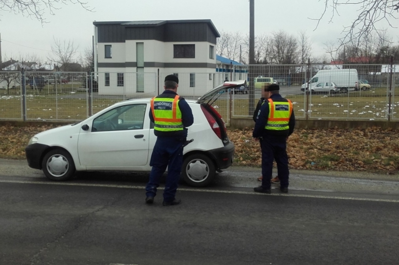 Folyamatos közúti ellenőrzések Szabolcs-Szatmár-Bereg megyében