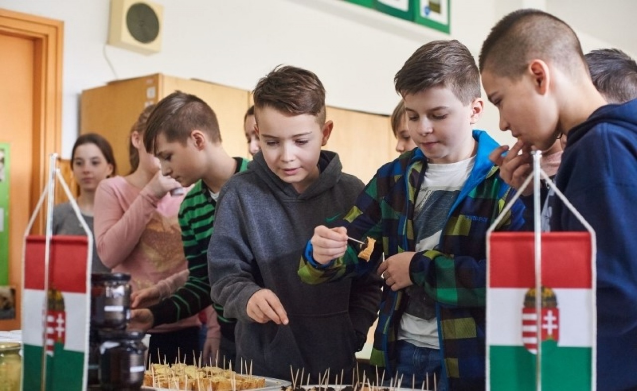 A magyar élelmiszereket népszerűsítették a nyíregyházi iskolákban