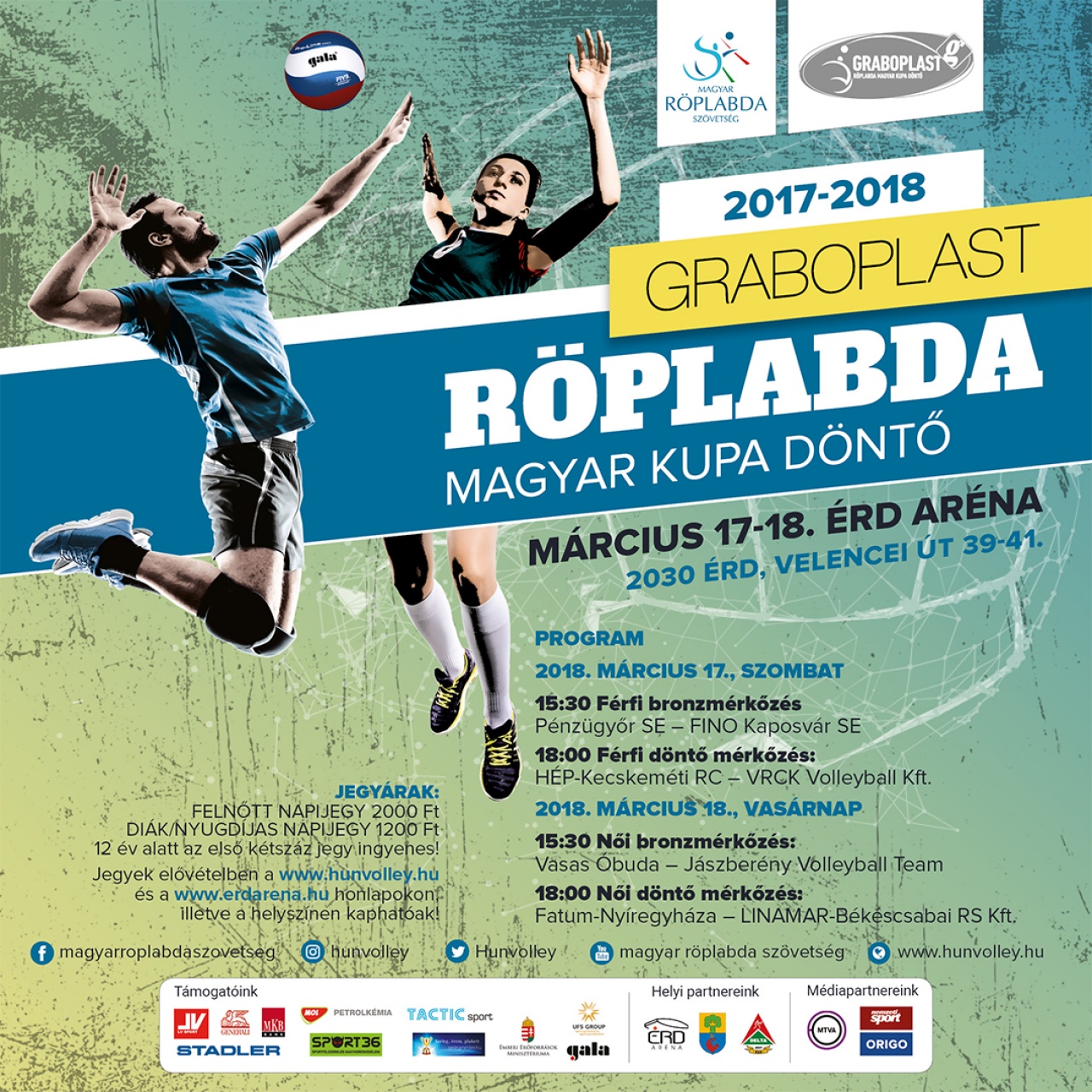 Ingyenes szurkolói busz - kupadöntőt játszanak a jövő héten a röplabdások 