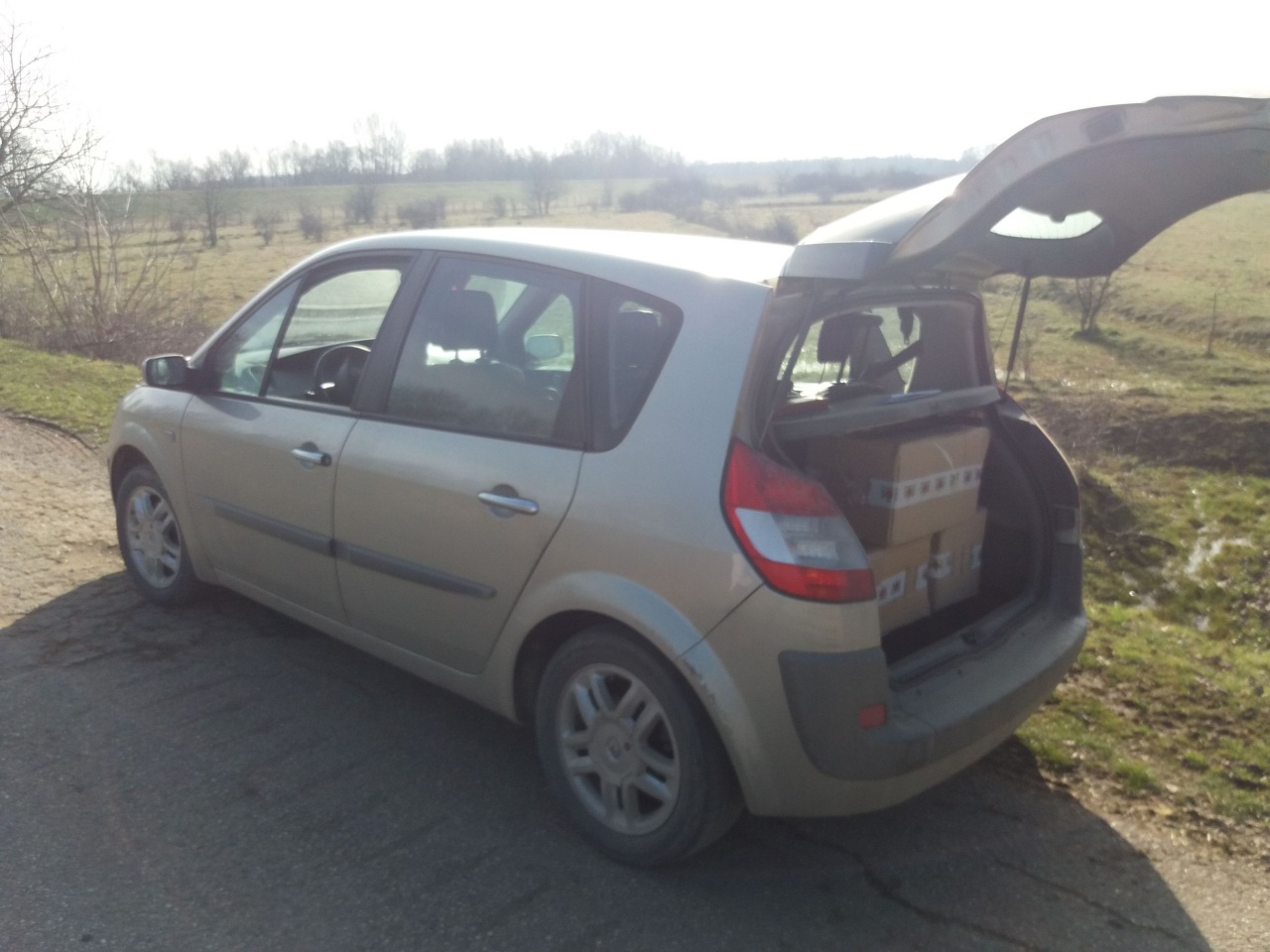 Milliós fogás Sonkád külterületén