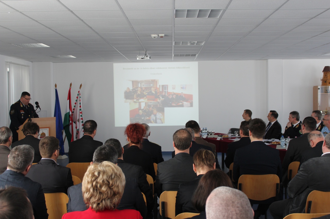 Megyei Védelmi Bizottsági ülés tartottak Tiszalökön
