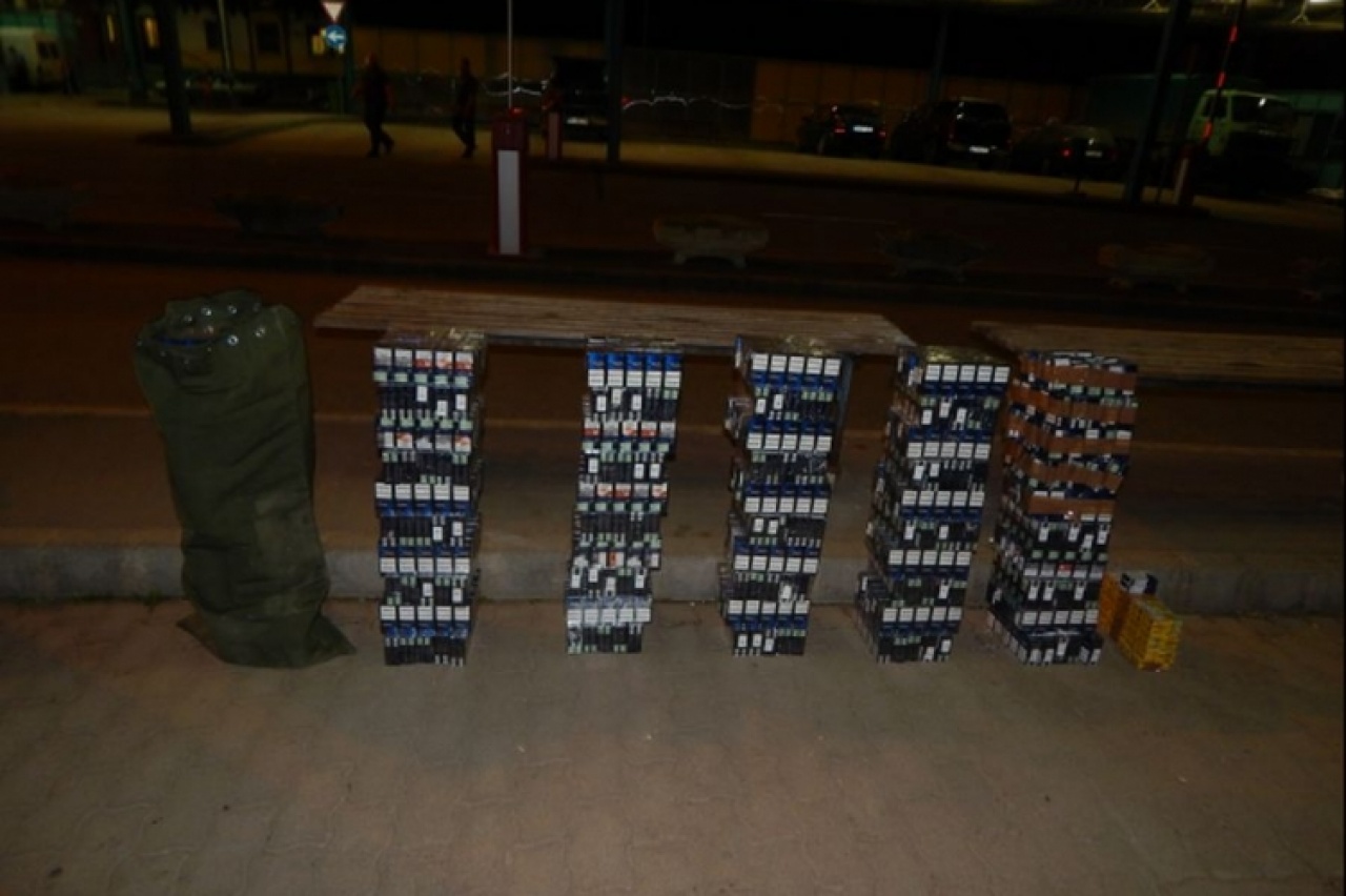 Csempészett cigarettát találtak Uszkán