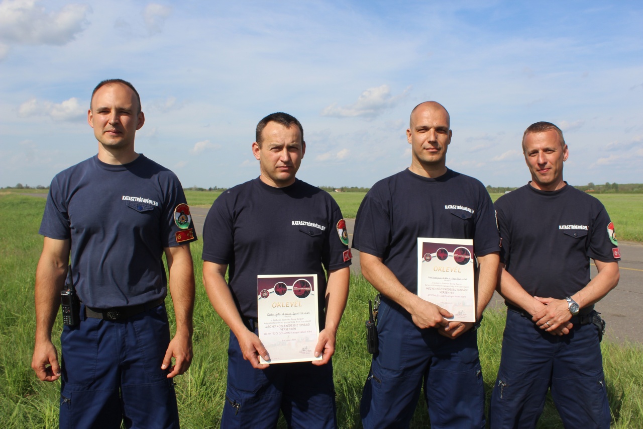 A Nyíregyházi Repülőtéren versenyeztek – Közlekedési ismeretekben mérték össze tudásukat