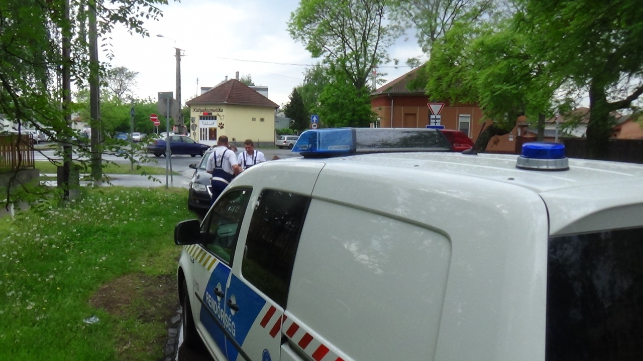 Baleset történt a Rákóczi és a Moszkva utca csomópontjában