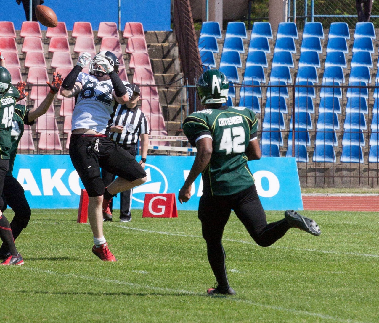 Pünkösdi amerikaifoci a stadionban - a Budapest Wolves ellen játszik a Tigers