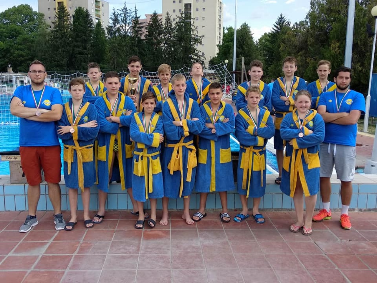 Bronzérmes vízilabdások - az Aqua SE Gyerek III csapata harmadik lett